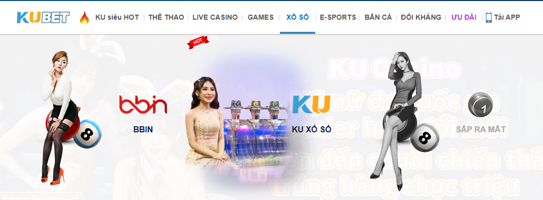 Kubet xổ số với tỷ lệ ăn cực cao